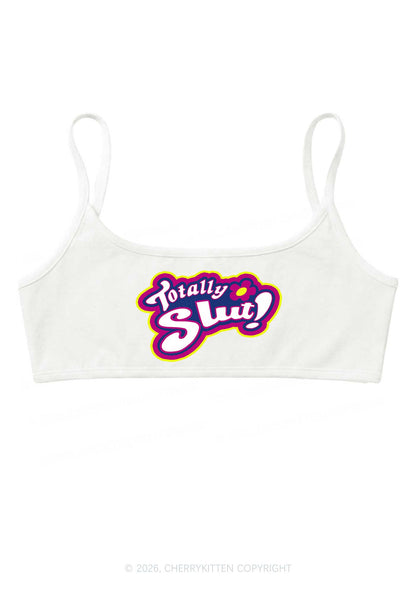 Totally Slxt Y2K Super Crop Cami Cherrykitten