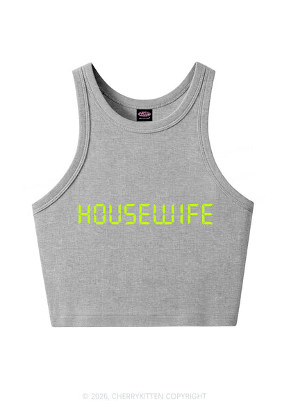 Housewife Y2K Crop Tank Top Cherrykitten