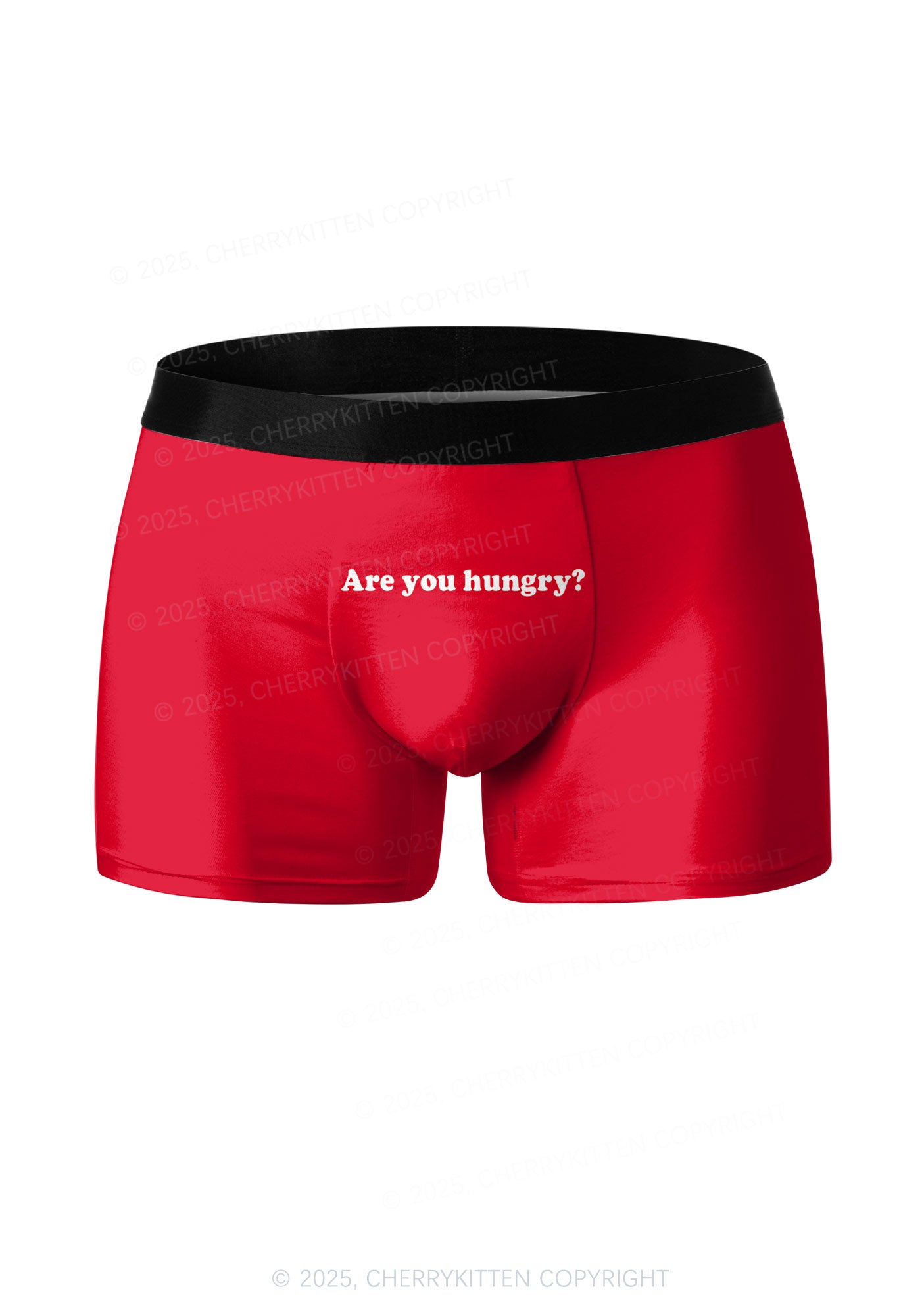 Are You Hungry Valentine's Day Y2K Print Couples Boxer Briefs Set Cherrykitten