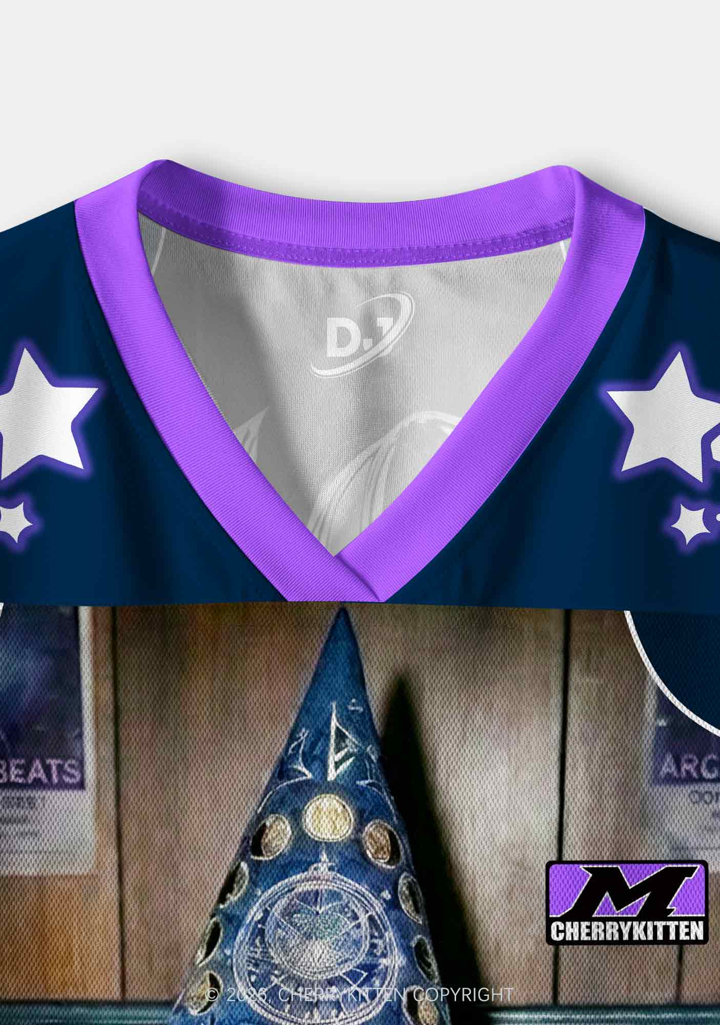 Wizard Opossum DJ Y2K Crop Sport Jersey Shirts Cherrykitten