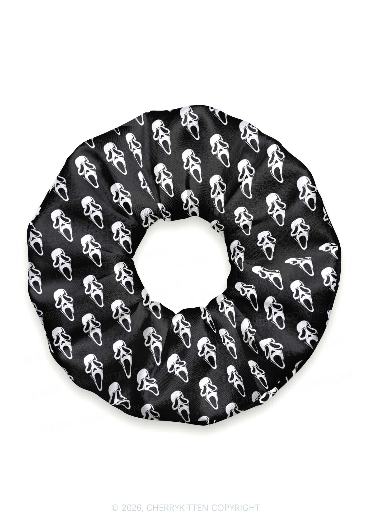 Halloween Spooky Ghost Y2K Hair Scrunchie Cherrykitten