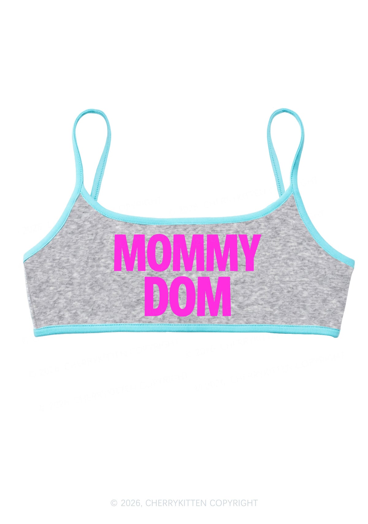 Mommy Dom Y2K Super Crop Cami Cherrykitten