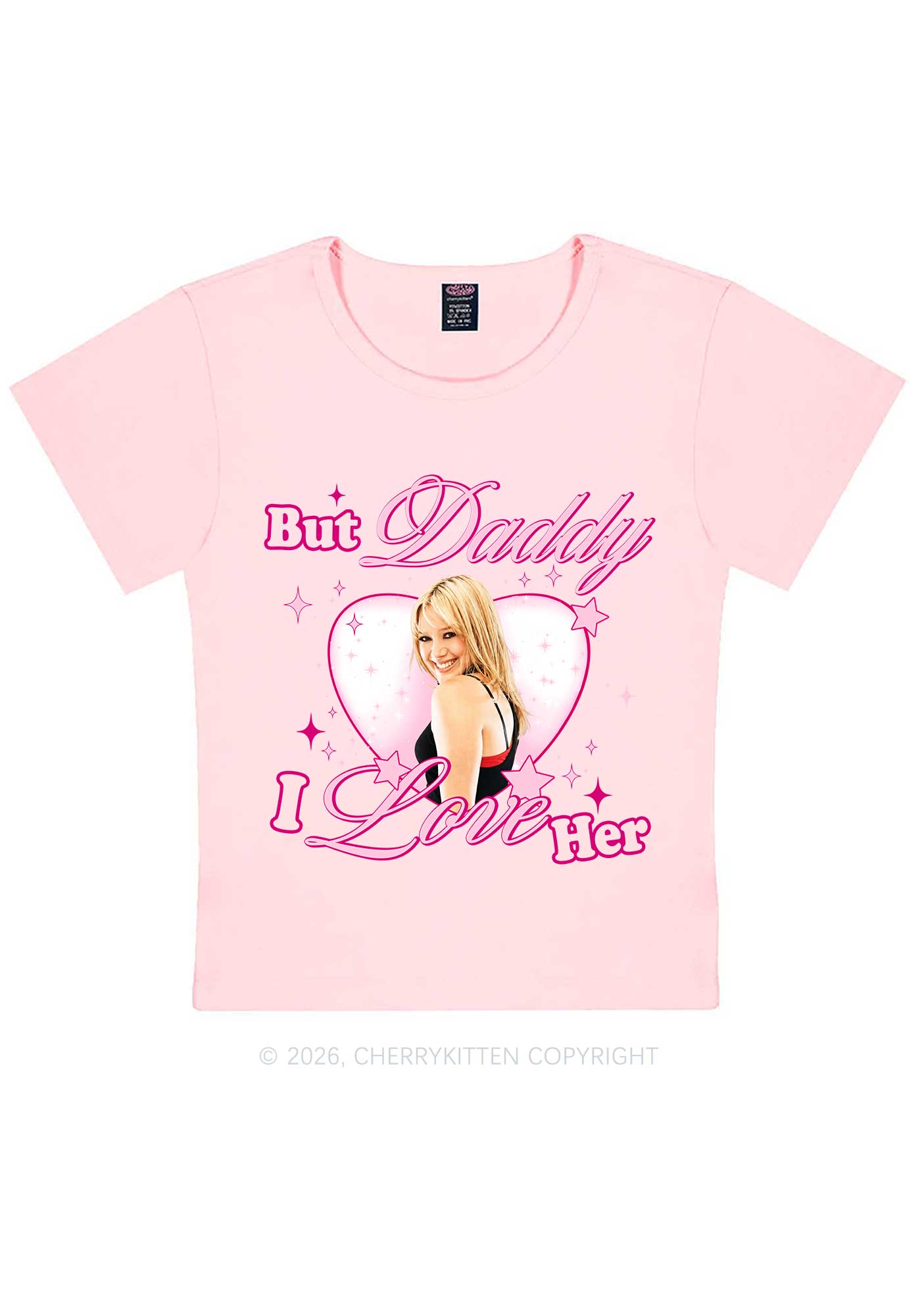 But Daddy I Love Her HD Y2K Baby Tee Cherrykitten
