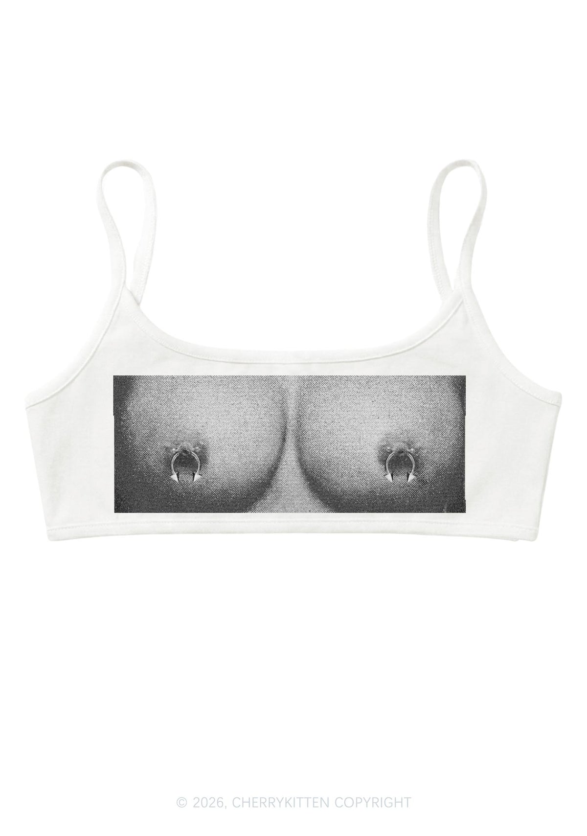 Nxpple Rings Y2K Super Crop Cami Cherrykitten