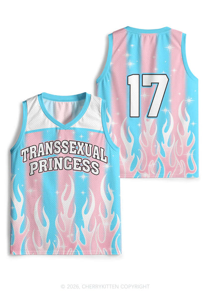 Transsexual Princess Pride Y2K Sport Jersey Tank Cherrykitten