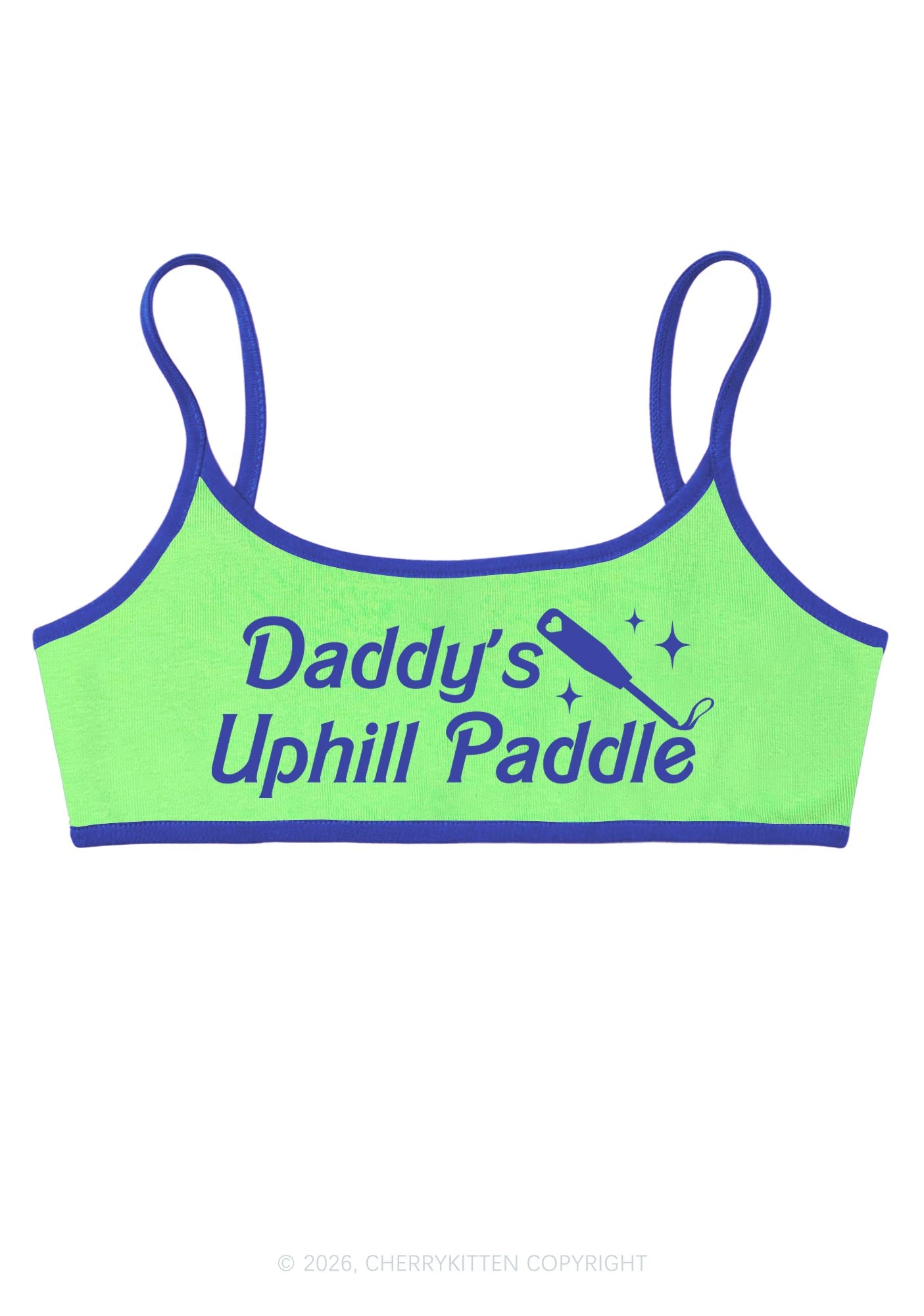 Daddys Uphill Paddle Y2K Super Crop Cami Cherrykitten