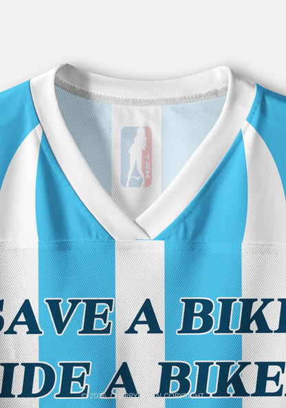 Save A Bike Ride A Biker Y2K Crop Sport Jersey Shirts Cherrykitten