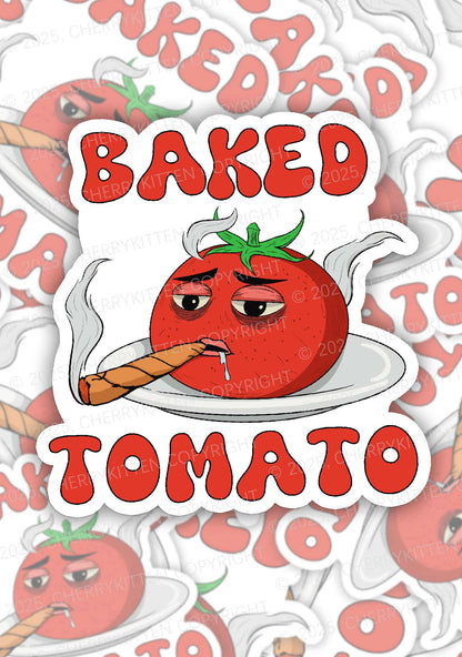 Baked Tomato 1Pc Y2K Sticker Cherrykitten