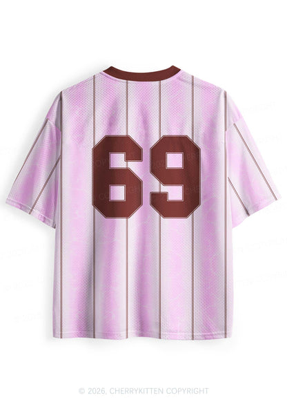 Purple I Put The Bi In Bxxch Pride Y2K Sport Jersey Shirts Cherrykitten