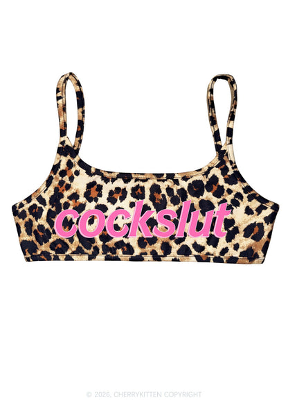 Cockslxt Y2K Super Crop Cami Cherrykitten