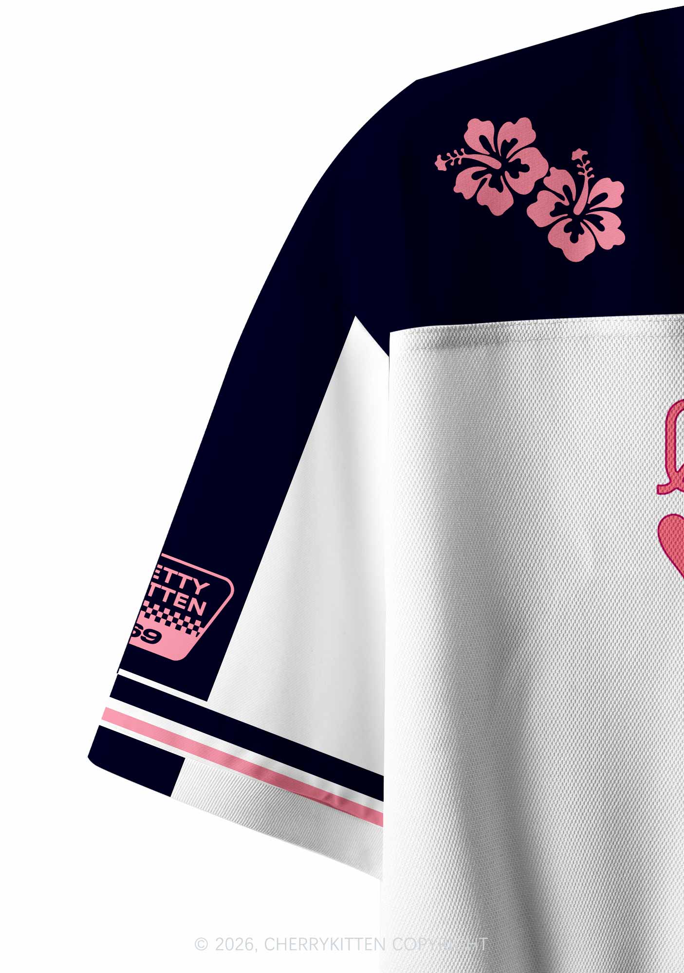 Queens Kissing Pride Y2K Crop Sport Jersey Shirts Cherrykitten