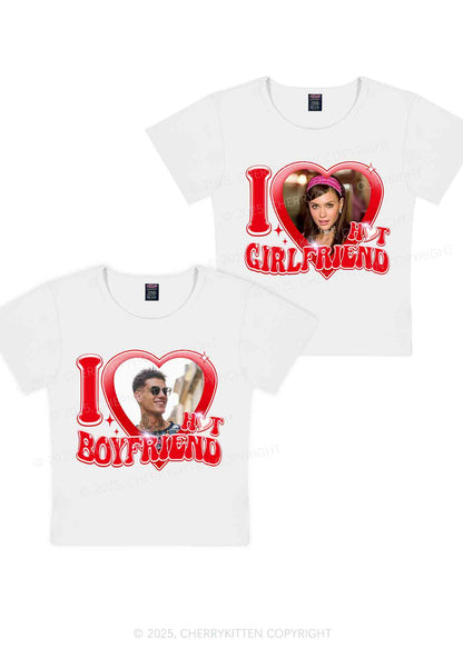 Custom I Love My Hot GF BF Y2K Valentine's Day Baby Tee Cherrykitten
