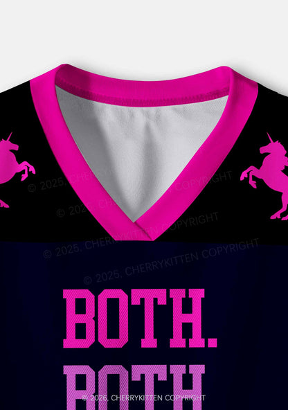 Both Is Good Pride Y2K Crop Sport Jersey Shirts Cherrykitten