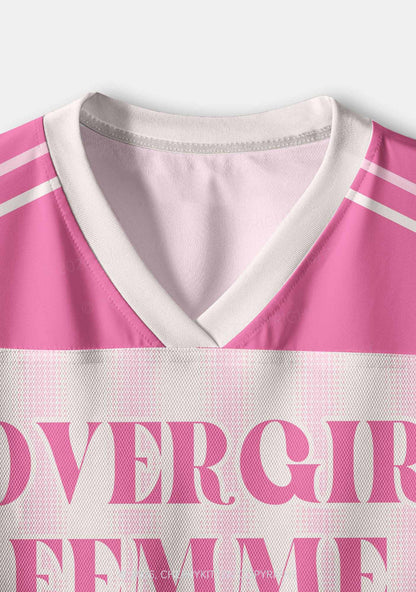 Lovergirl Femme Pride Y2K Crop Sport Jersey Shirts Cherrykitten