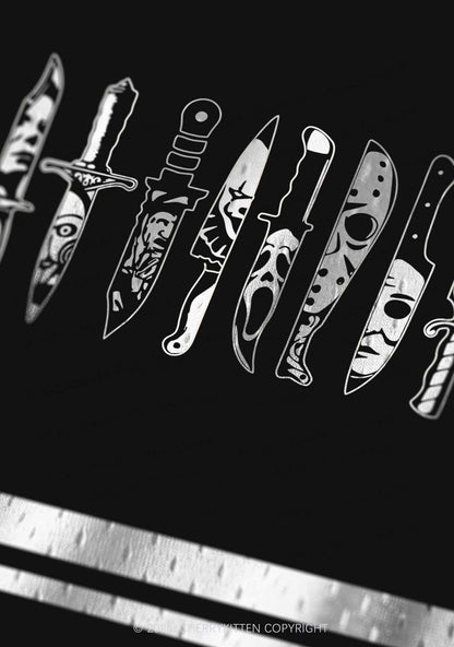 Custom Halloween Ghost Knife Y2K Sport Jersey Tank Cherrykitten