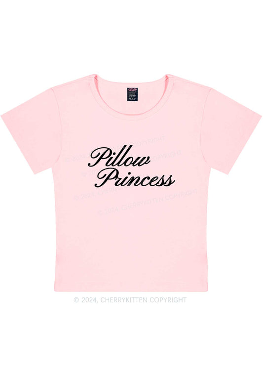 Pillow Princess Y2K Baby Tee Cherrykitten