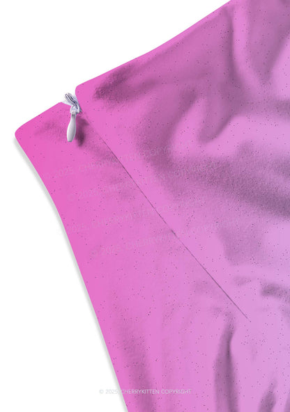 Pink Ratz Y2K Print Mini Skirt Cherrykitten