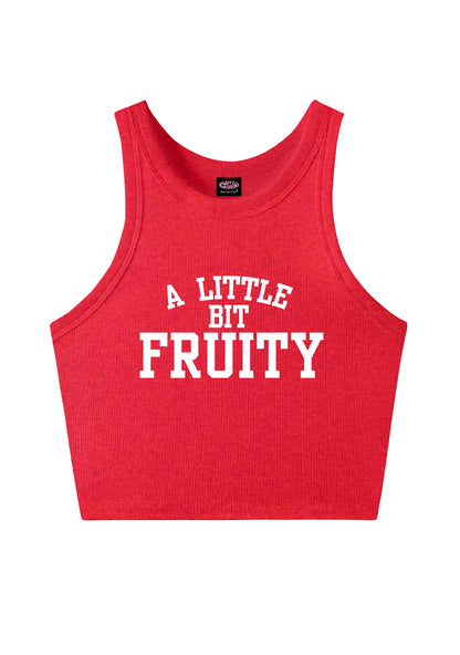 A Little Bit Fruity Pride Y2K Crop Tank Top Cherrykitten