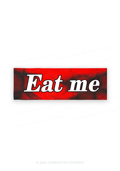 Eat Me Y2K Print Headband Cherrykitten