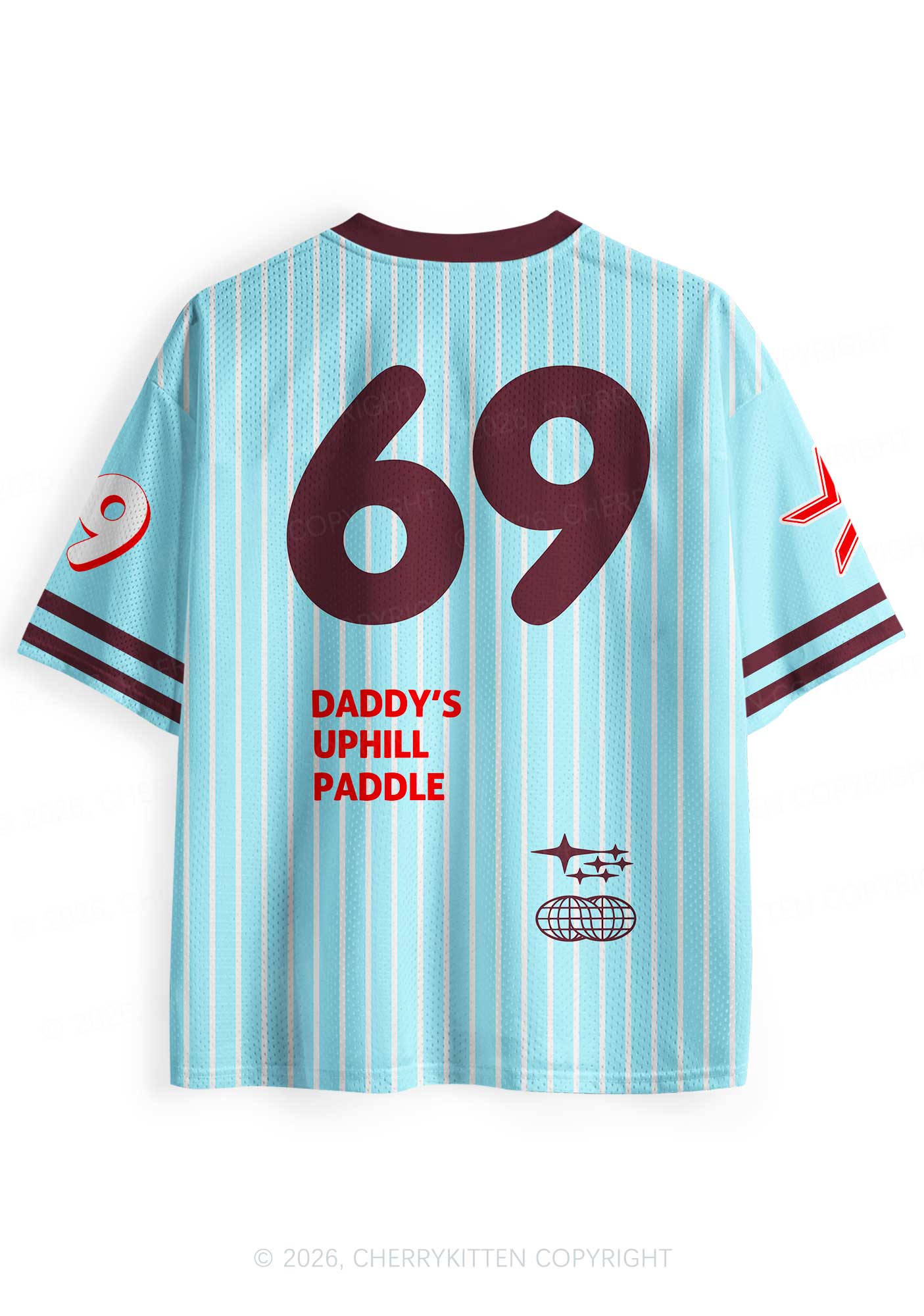 Daddys Uphill Paddle Y2K Sport Jersey Shirts Cherrykitten