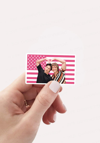 USA Heart Bros HR 1pc Y2K Sticker Cherrykitten