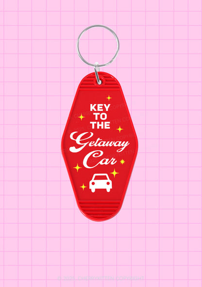 The Getaway Car 1Pc Y2K Hotel Keychain Cherrykitten