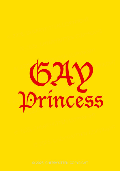 Gay Princess Pride 1Pc Y2K Pin Badge Cherrykitten