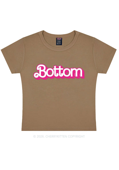 Pink Bottom Pride Y2K Baby Tee Cherrykitten