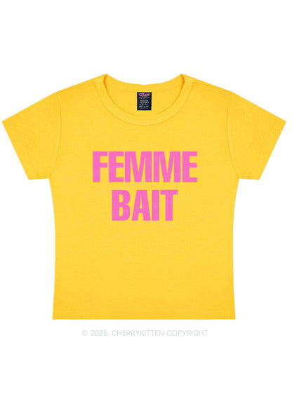 Femme Bait Y2K Baby Tee Cherrykitten