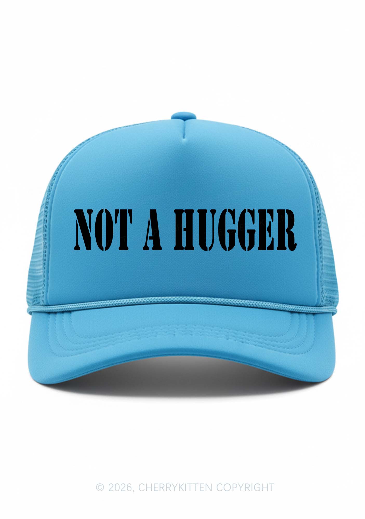 Not A Hugger Y2K Trucker Hat Cherrykitten