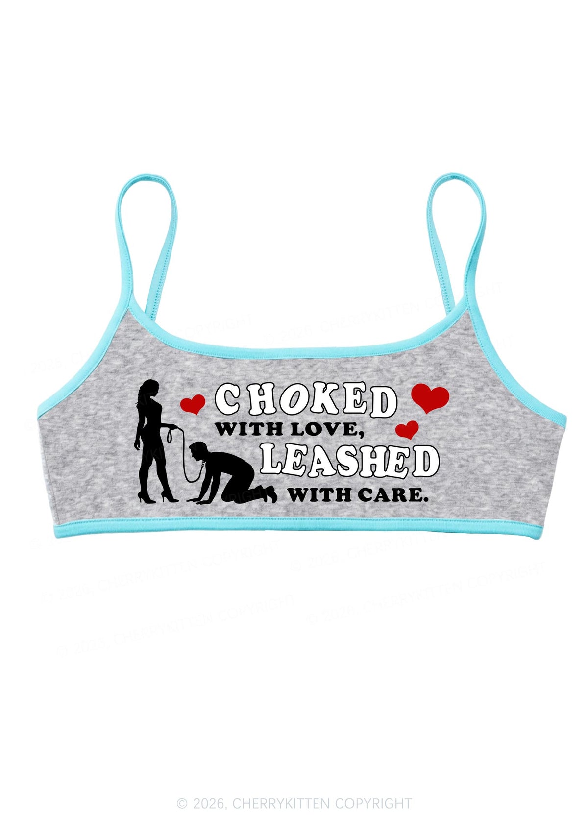 Choked With Love Y2K Super Crop Cami Cherrykitten