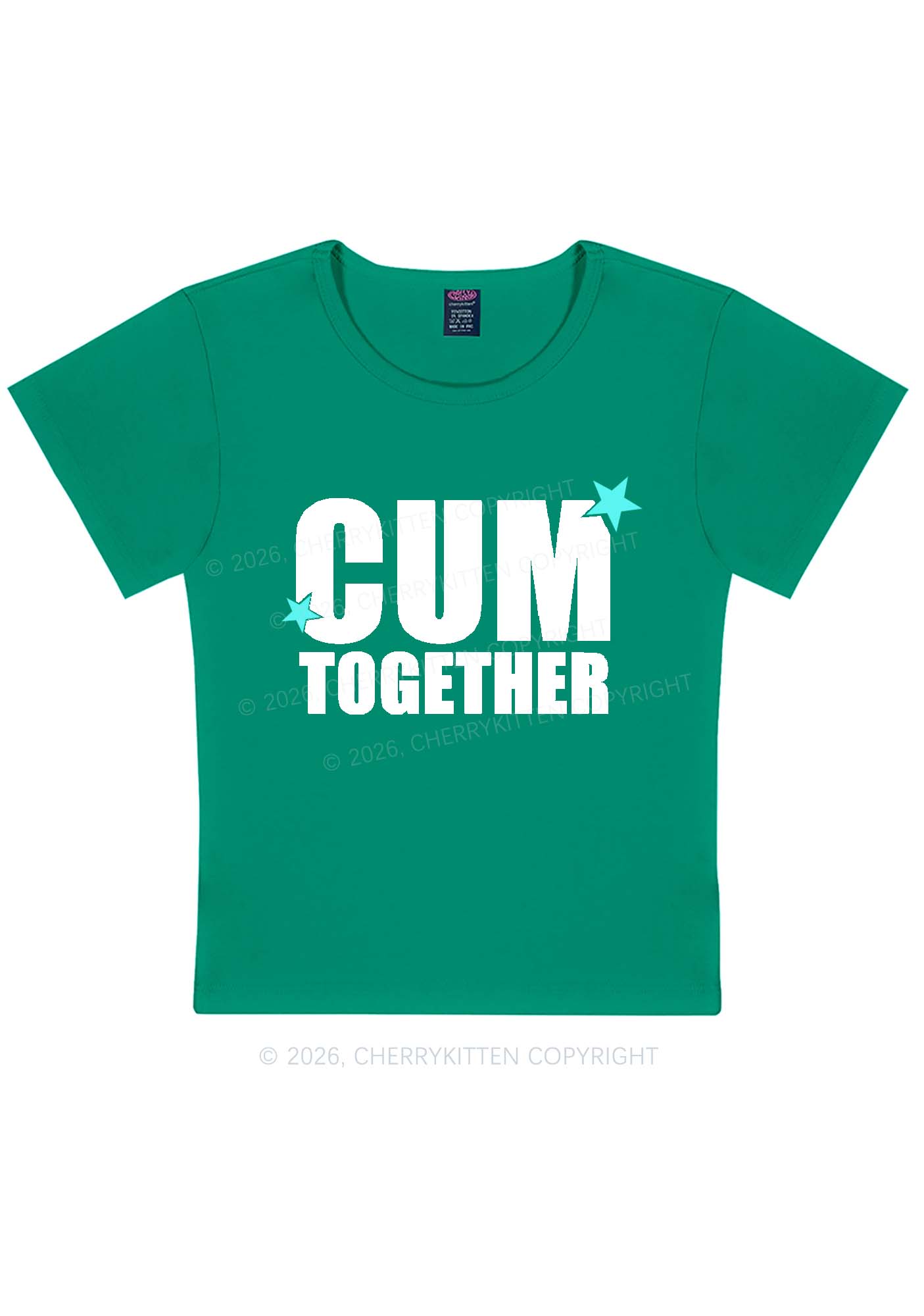 Cxm Together Y2K Baby Tee Cherrykitten