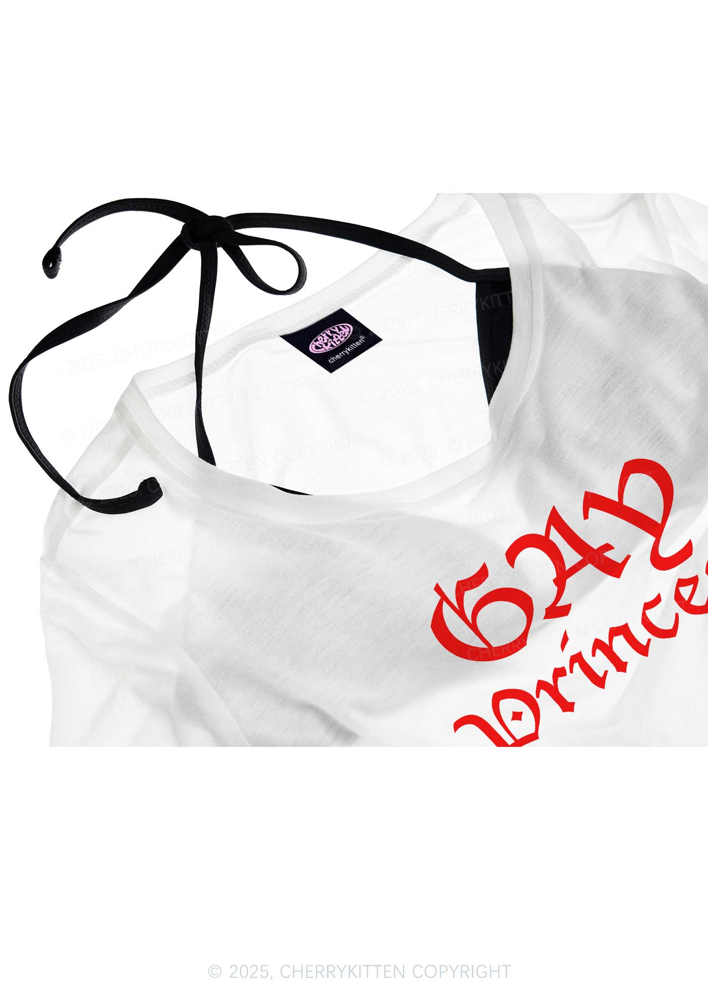 Gay Princess Pride Y2K Sheer Boyfriend Tee Cherrykitten