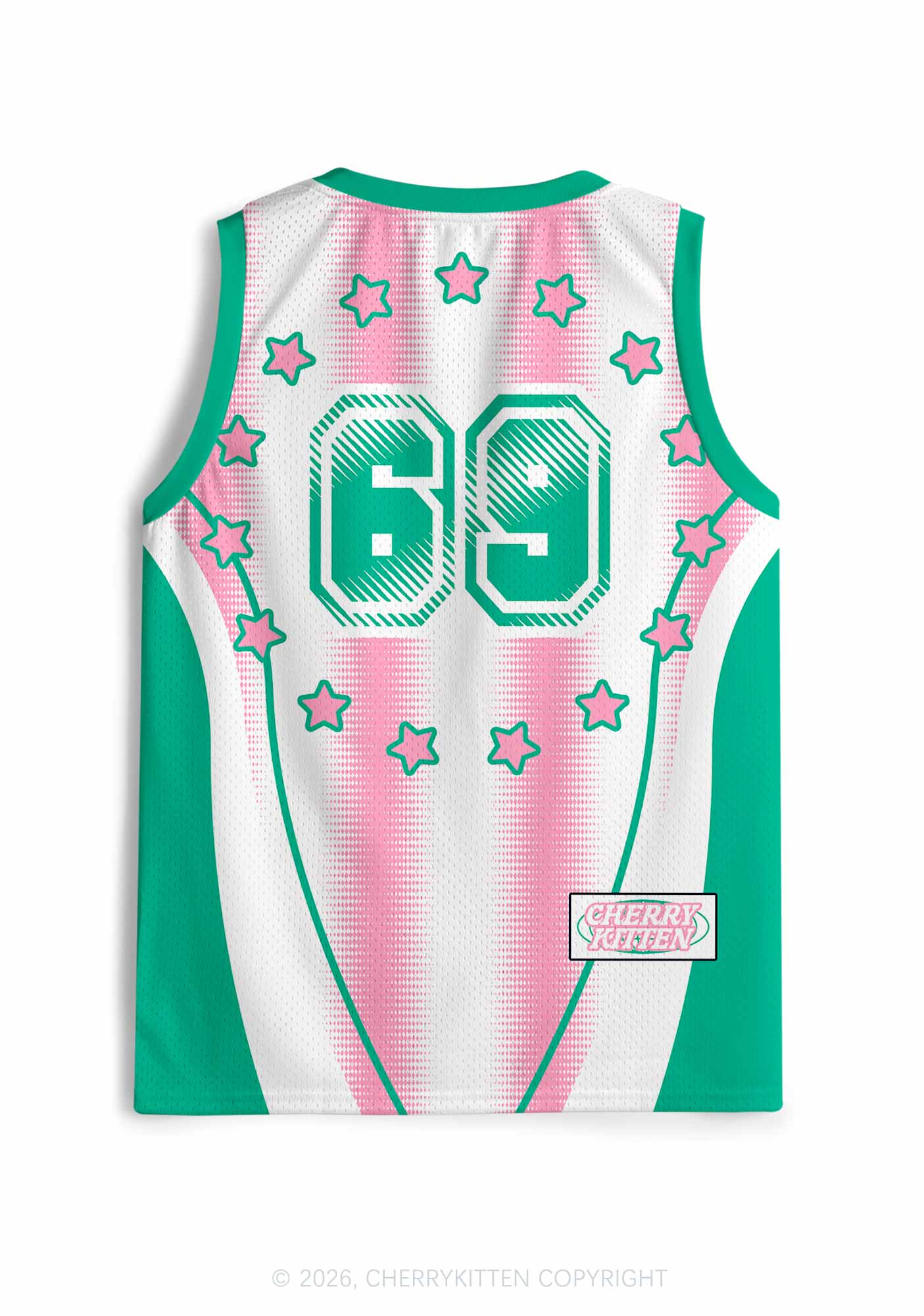 Put L In Lesbian Pride Y2K Sport Jersey Tank Cherrykitten