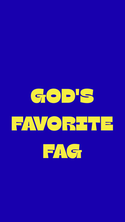 Gods Favorite Fag Pride Y2K Phone Case Cherrykitten