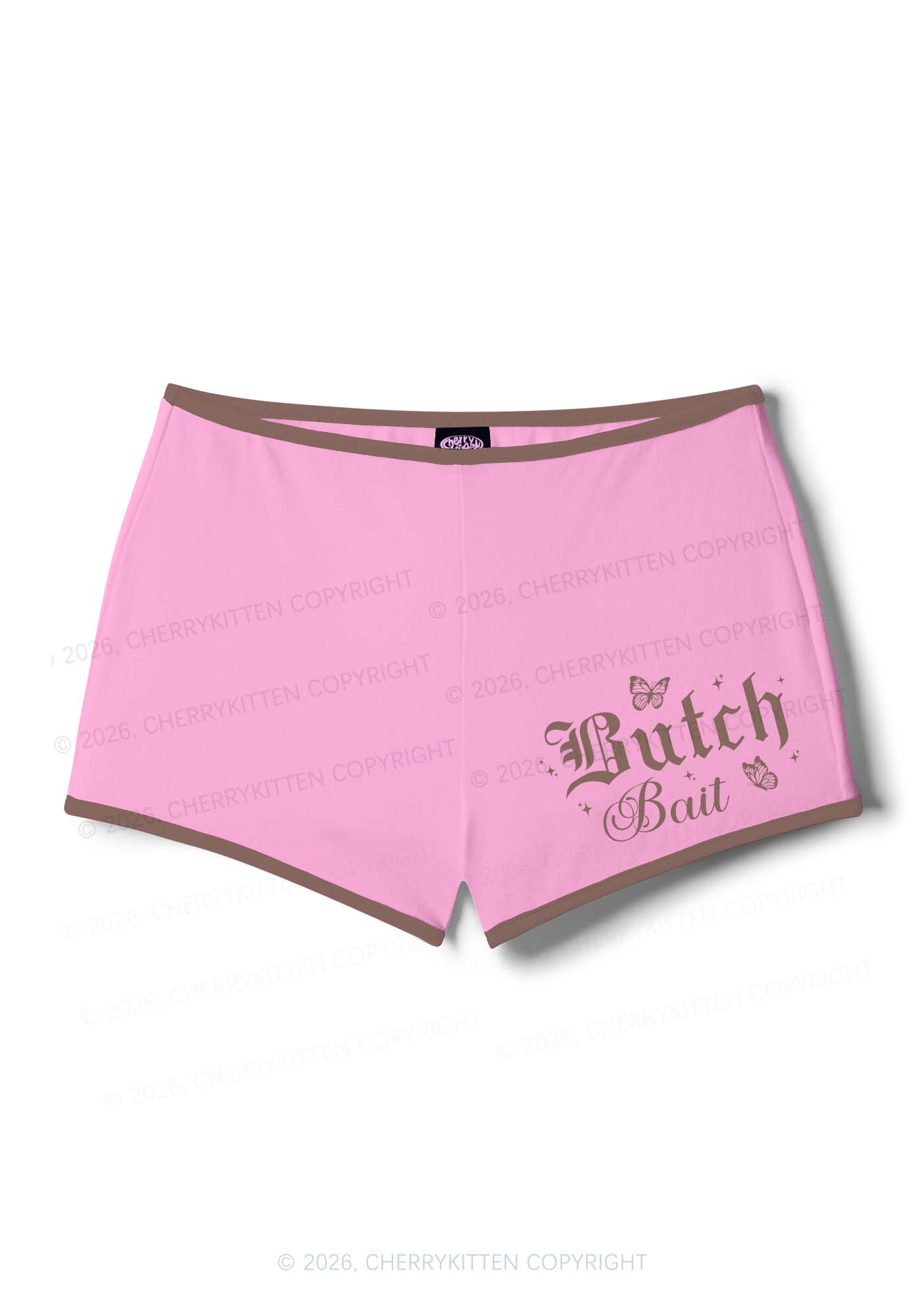 Butch Bait Pride Y2K Booty Shorts Cherrykitten