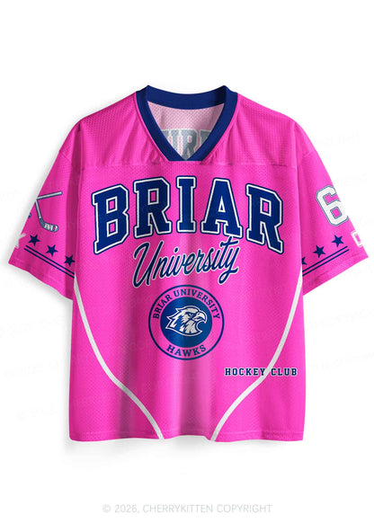 Pink Hockey Team DL Y2K Sport Jersey Shirts Cherrykitten