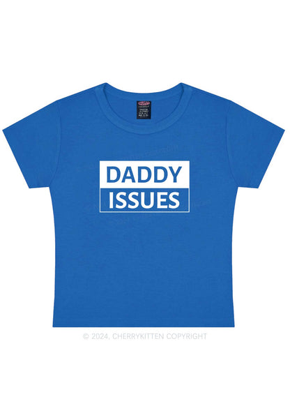 It's Daddy Issues Y2K Baby Tee Cherrykitten