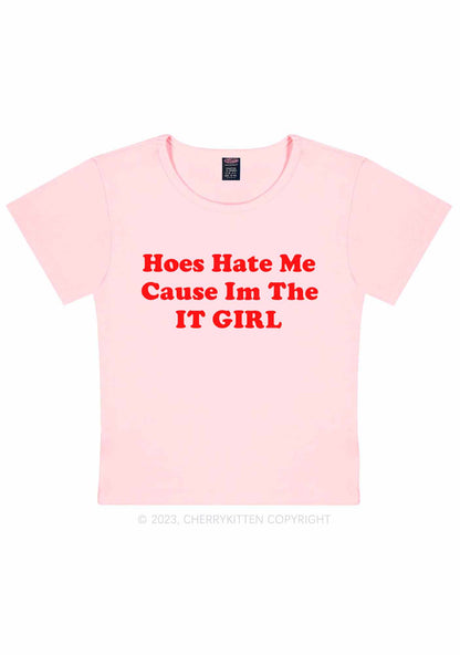 The IT Girl Y2K Baby Tee Cherrykitten