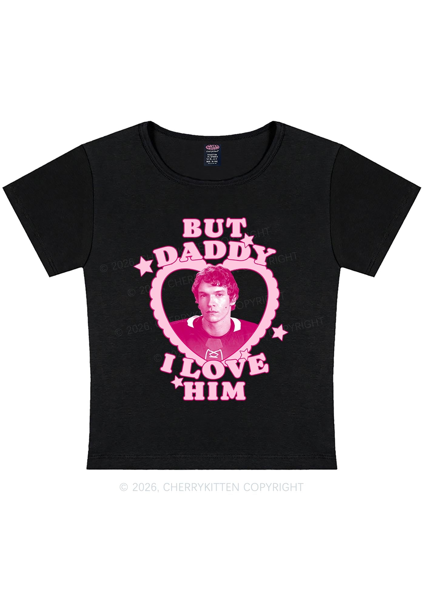 But Daddy I Love CS Y2K Baby Tee Cherrykitten