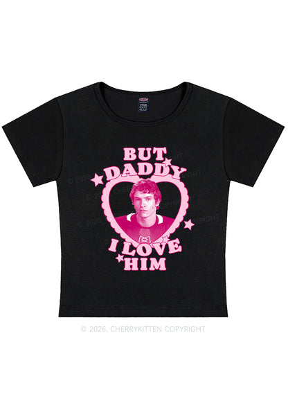 But Daddy I Love CS Y2K Baby Tee Cherrykitten