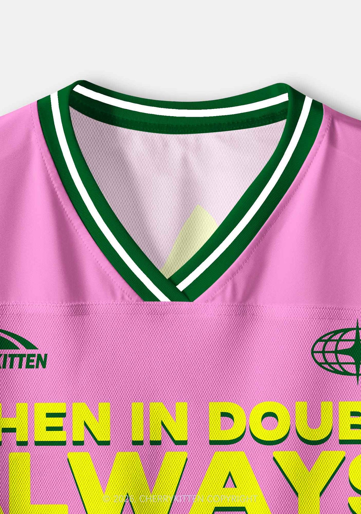 Always Blame A Man Y2K Crop Sport Jersey Shirts Cherrykitten