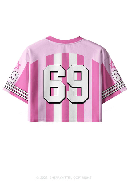 The Carabiner Pride Y2K Crop Sport Jersey Shirts Cherrykitten