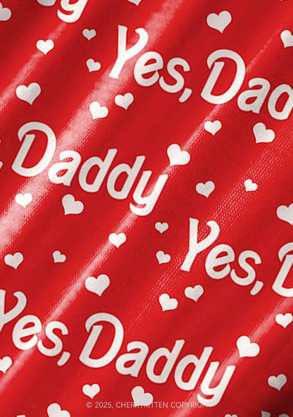 Yes Daddy Y2K Pet Tank Top Cherrykitten