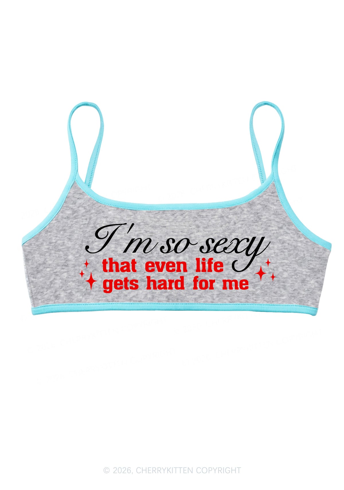 Im So Sexy Y2K Super Crop Cami Cherrykitten