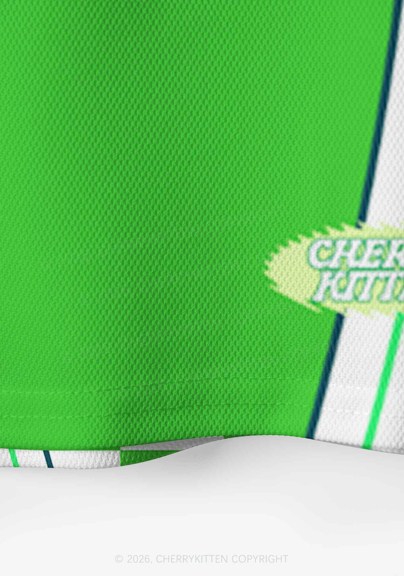 Custom Shake Your Shamrocks St Patricks Y2K Crop Sport Jersey Shirts Cherrykitten