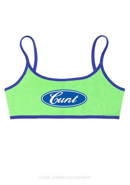 Oval Cxxt Y2K Super Crop Cami Cherrykitten