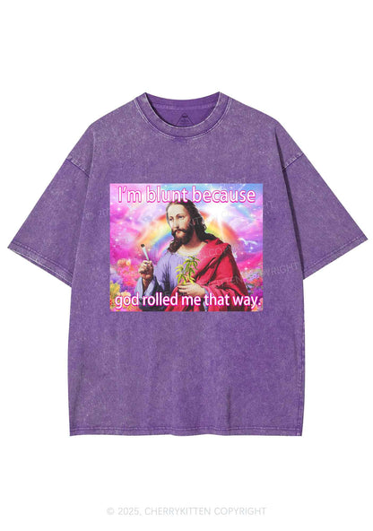 Im Blunt Y2K Shirts Washed Tee Cherrykitten