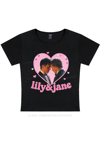 Lily And Jane HR Y2K Baby Tee Cherrykitten