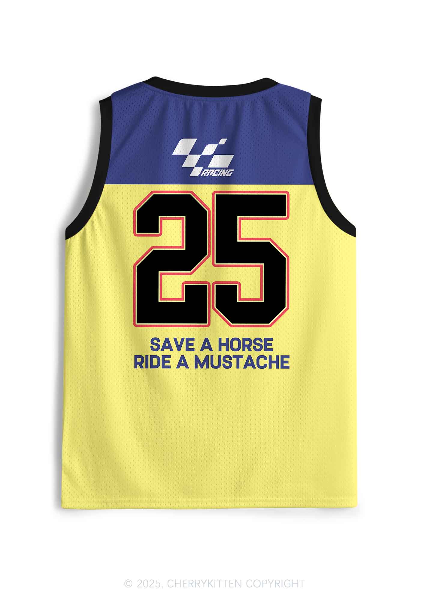 Custom Ride A Mustache Y2K Sport Jersey Tank Cherrykitten